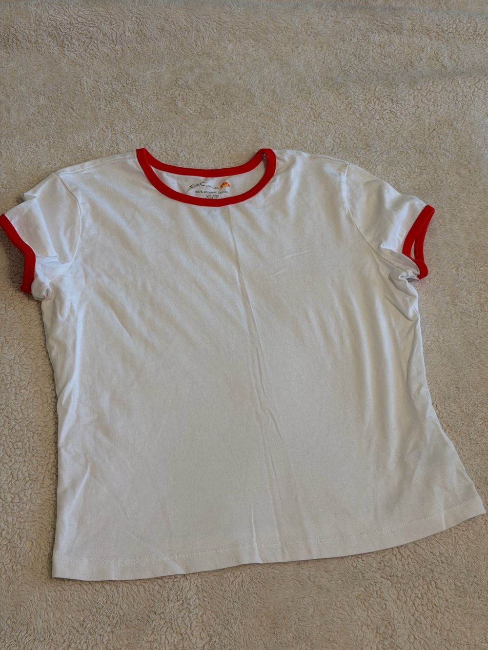 Cotton baby tee
